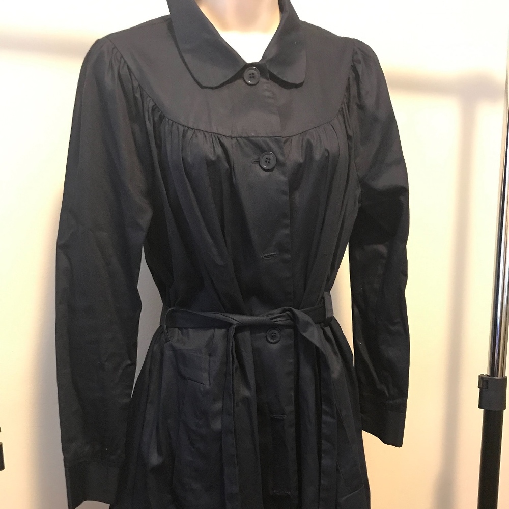 Navy Blue Trench